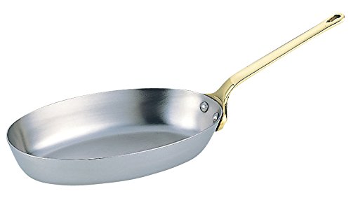 Wadasuke Manufacturing 2531-1120 Stainless Steel Oval Petite Frying Pan, 4.7 inches (12 cm)