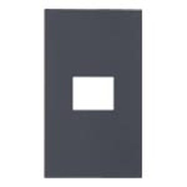 Panasonic WNS6702H Simple Fireproof Plate, SO-STYLE 2-Pack, Matte Gray, Width 2.8 x Depth 2.7 x Height 4.7 inches (70 x 6.8 x 120 mm)