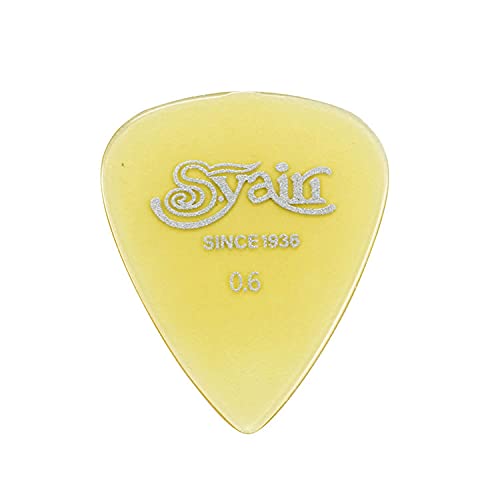 S.Yairi Yairi Pick Ultem 0.02 inch (0.6 mm), Standard Type, SYP-1U06, Pack of 25