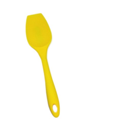 Euro Kitchen Original Silicone Spatula, Spoon, Medium, Yellow