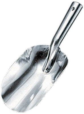Aluminum Powder Scoop Width: 4.0 inches (102 mm) x Total Length: 11.2 inches (288 mm) #100