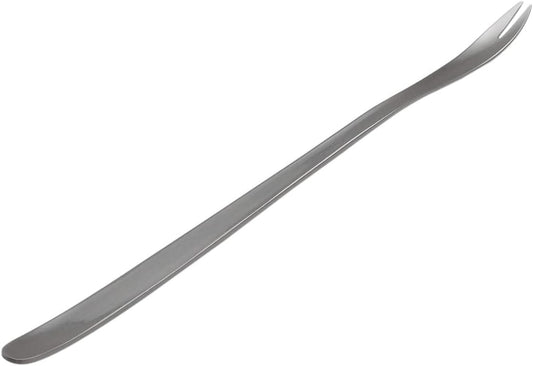 Sori Yanagi Simple Form Cutlery for Easy Use, Tsubame Sanjo Stainless Steel Crab Fork, Brushed Finish, Dishwasher Safe, 18-8 Stainless Steel