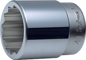 Ko-ken 8405M-50 1 Sq. Dr. Socket 50mm 12 point Length 72mm
