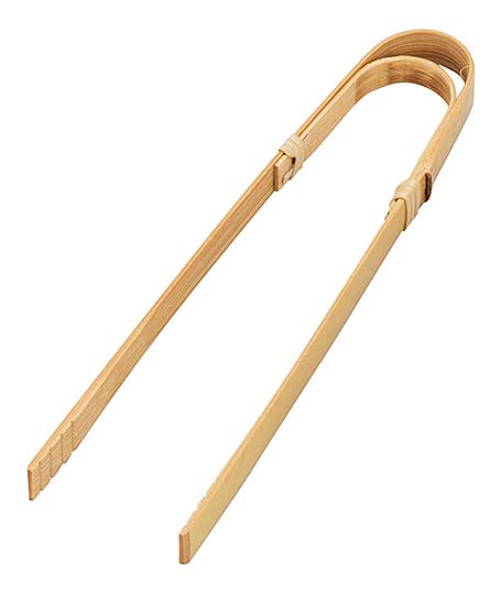 Bamboo Bending Tongs (Medium) [Approx. L 8.5 inches (21.5 cm)] | Cookware