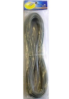 OHM 04-7344 Bell Wire for Communication Wire, 32.8 ft (10 m), Gray