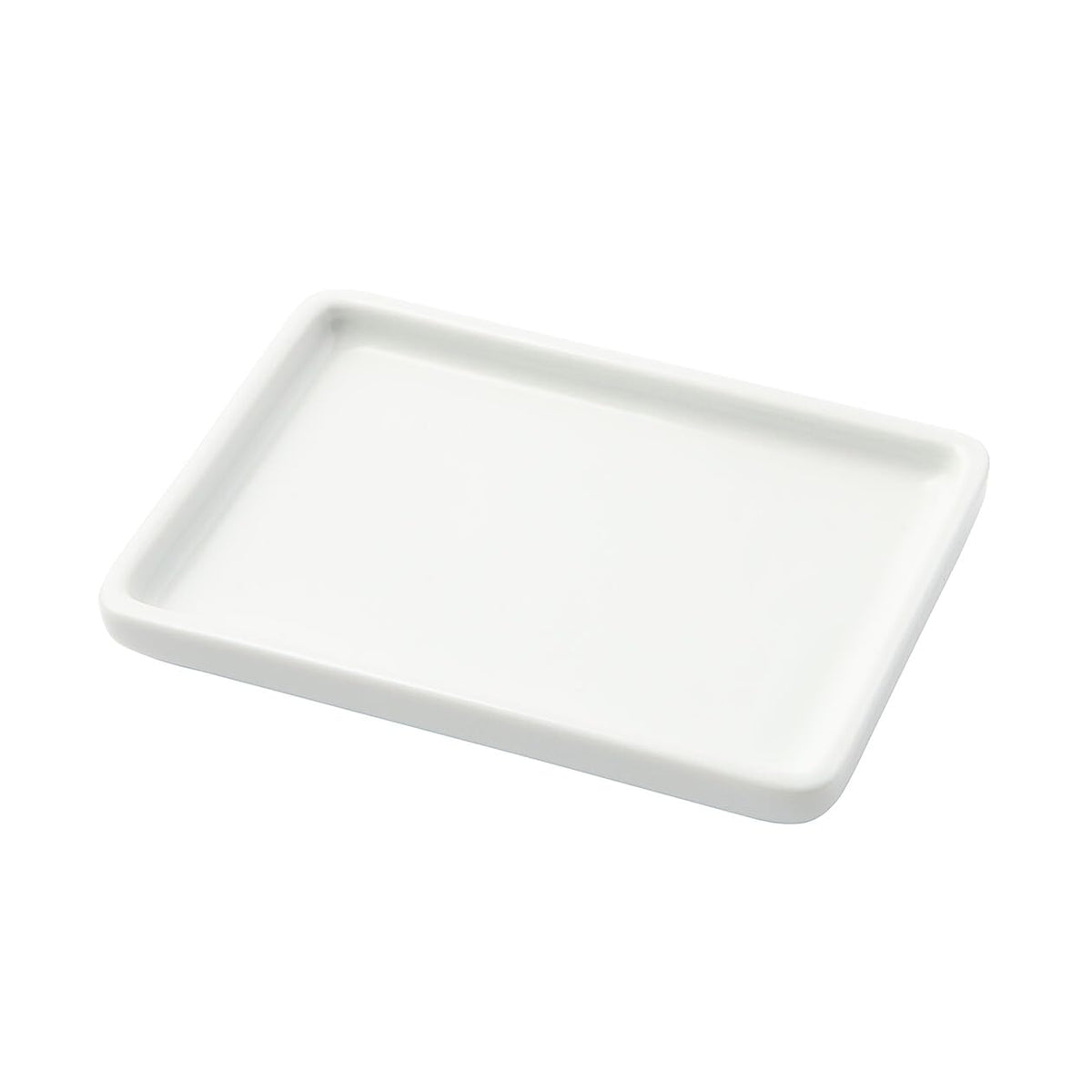 Ceramic Tray in White by MUJI