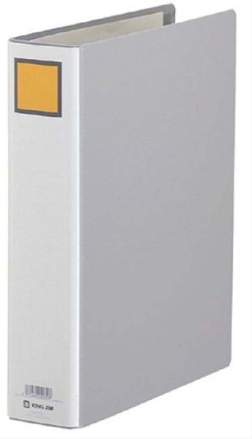 Kingjim Pipe Type File King File G A4S Gray 975N