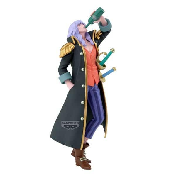 Banpresto Captain John One Piece Action Figure - Battle Record Collection 21 cm - PZ71499P Multicoloured - Collectible Figure, Ideal for Anime Fans