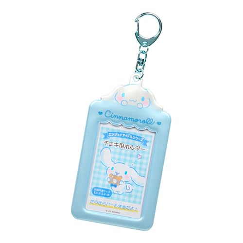Sanrio 494135 Holder for Cheki (Enjoy Idol) Cinnamon Roll, PVC, Steel, Storage Size: Approx. 2.1 x 3.4 inches (5.4 x 8.6 cm), Card Case
