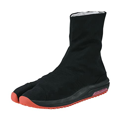 [Limited goods] ea-zyogu Socks Velcro (Black) 6 Pieces Type Co., Ltd. Round Five Frontier , black