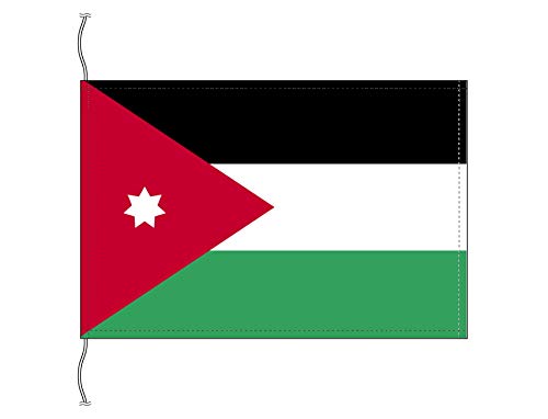 Jordan [Tabletop Flag Flag 16 X 24 Made of High Quality TR]