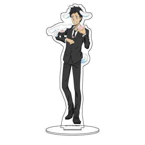 A3 Tutor Hitman REBORN! x Sanrio Characters 04 D Ver. Character Acrylic Figure, H5.9 x W5.9 inches (150 x 150 mm) ACF-RES-04