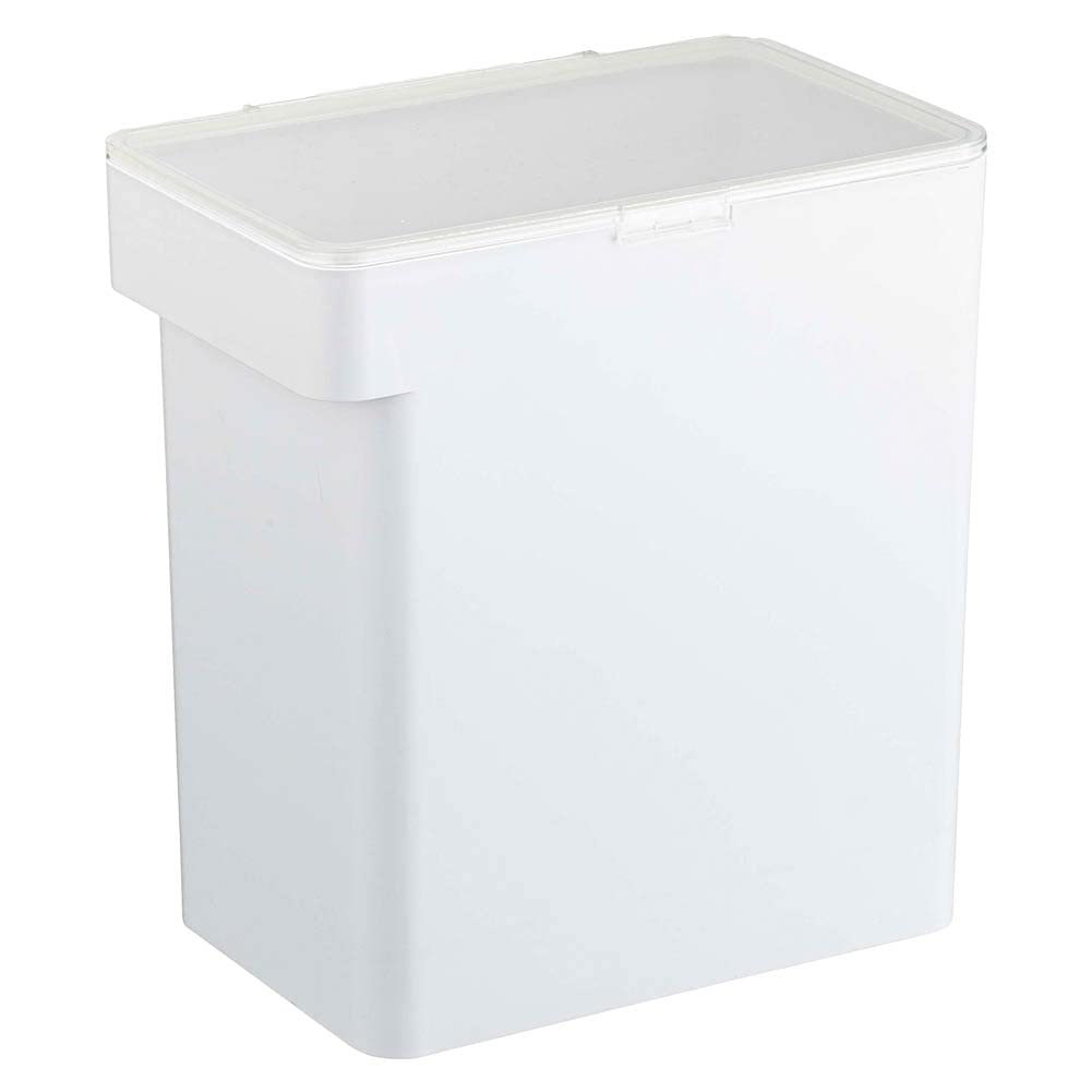 Yamazaki 5423 Sealed Rice Bottle, 22.0 lbs (10 kg), Includes Measuring Cup, White, Approx. 12.1 x 7.8 x 12.2 inches (30.7 x 19.7 x 31.2 cm), Tower, Moisture, Antioxidant