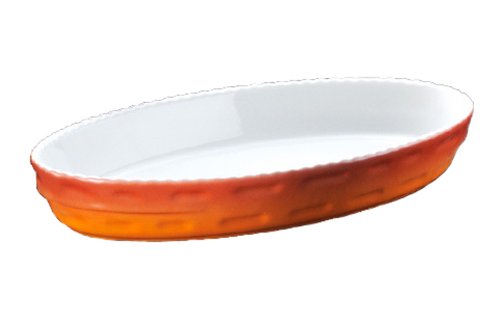 Royal No. 240 Stacking Oval Gratin Dish, 12.6 inches (32 cm), Color