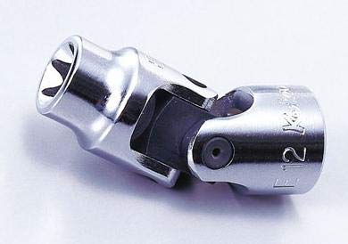 Ko-ken 3440T-E16 3/8 Sq. Dr. Universal TORX E16 Socket - Length 51.3mm