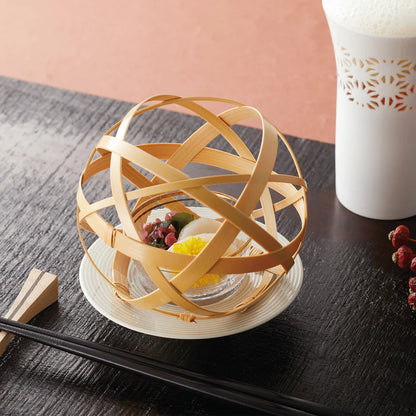 Handcrafted Bamboo Marimo Decoration