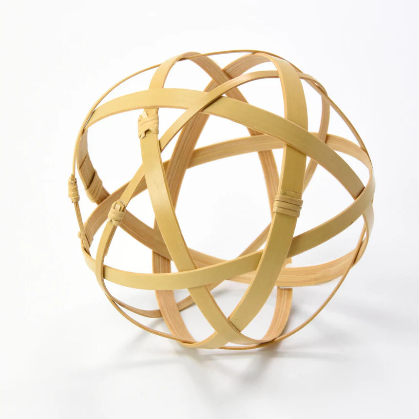 Handcrafted Bamboo Marimo Decoration