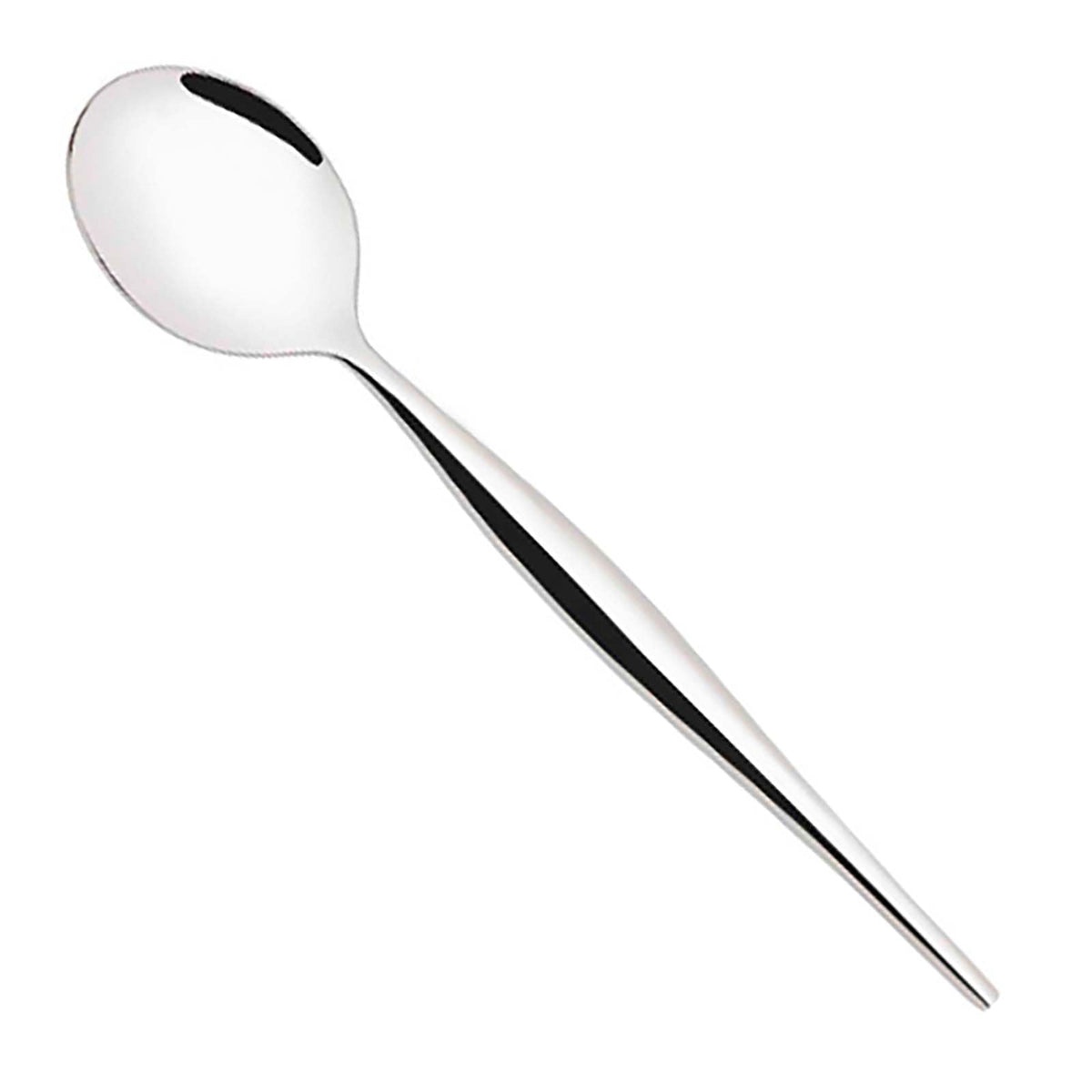 BUGATTI Natura Coffee Spoon, 5.9 inches (15 cm), 18-10 Stainless Steel, Dishwasher Safe, Made in Italy, 1 Bottle