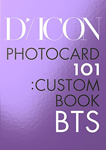 BTS DICON 101 Custom Book Binder + Photo Card + Key Ring