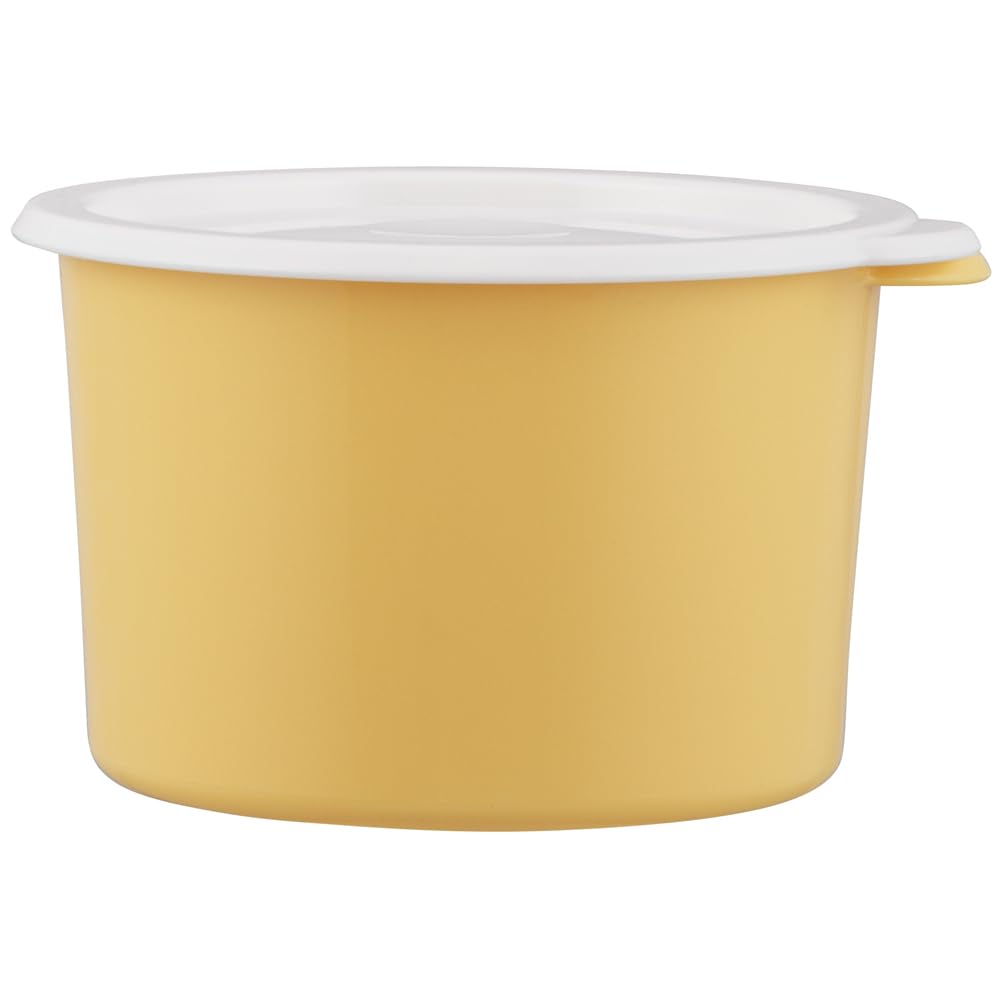 Skater SOT6-A One-Touch Seal Container, Small, 20.3 fl oz (600 ml), Airtight Container, Storage Container, Dull Yellow