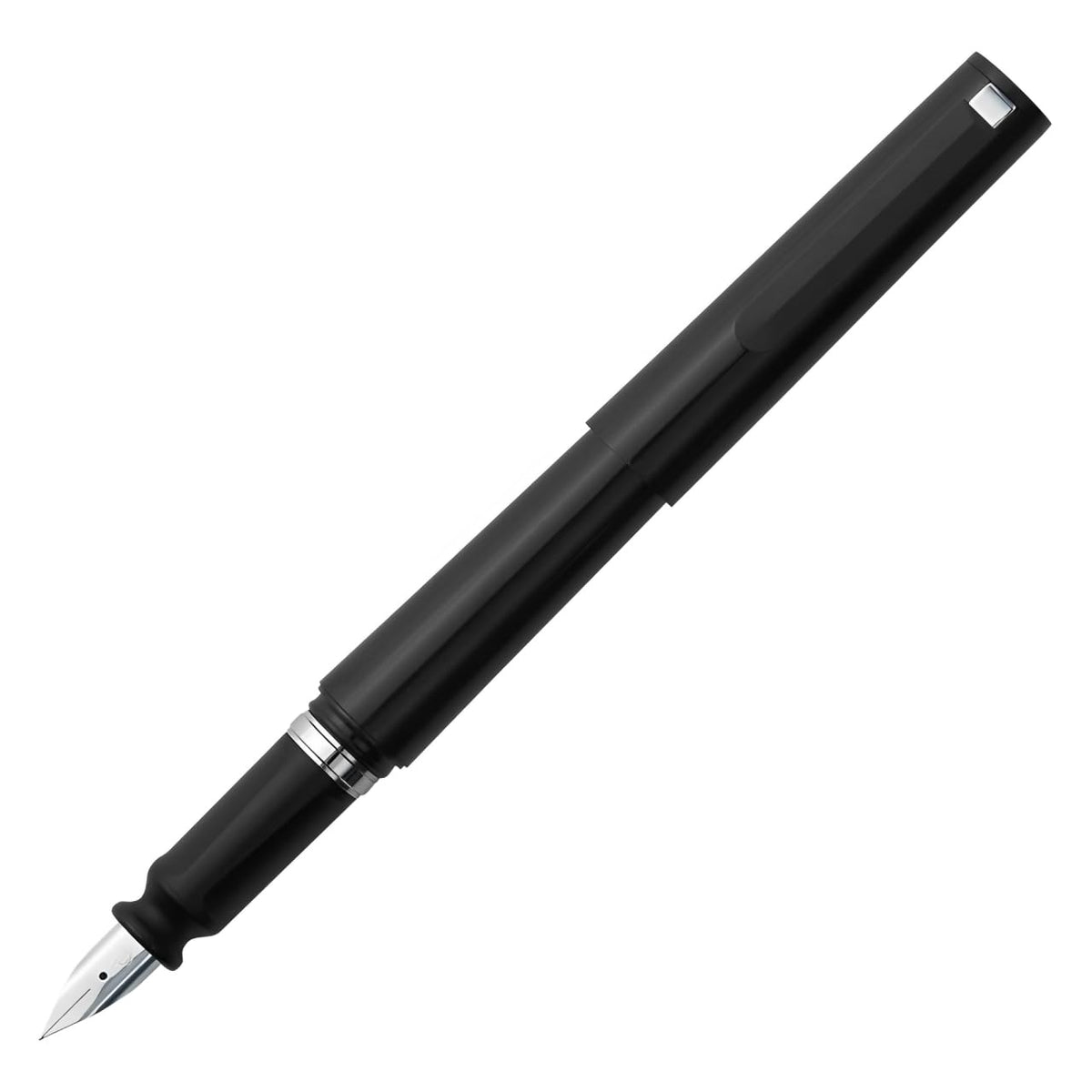 Sailor TUZU ADJUST Fountain Pen, Medium Nib (M), Rotating Nib Feature and Natural Fit Grip, Includes 2 Ink Cartridges and Converter, Perfect for Beginners and Seasoned Users, Black, 12-0541-420