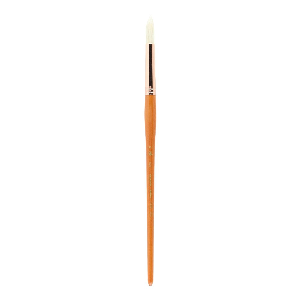 Princeton Refine Paintbrush, Size 12, Orange