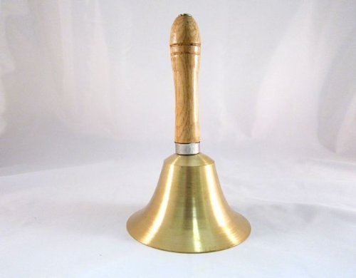 Jackpot! Handbell Bell Gold Lotto / Lottery Lottery Lottery Winner Bell Diameter 11cm