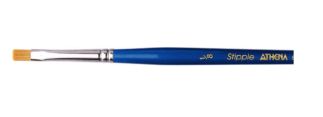 Athena Stipple Oval 8400-1/8 Paint Brush