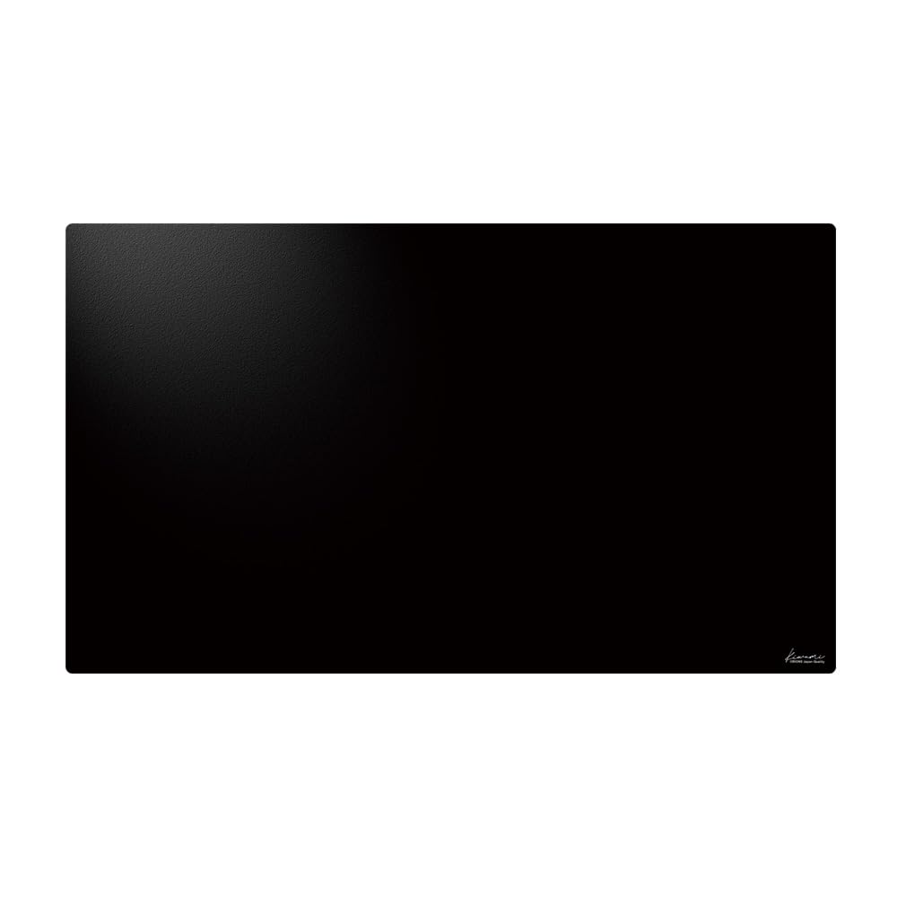 Kyoei Plastic Desk Mat, Kiwami PRO 30.3 x 17.7 inches (770 x 450 mm), Black WDM-PRO