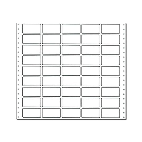 PA333 Label Stickers, 5 Rows