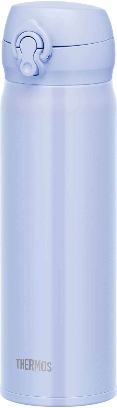 Thermos JNL-506 PBL Vacuum Insulated Portable Mug, 16.9 fl oz (500 ml), Pearl Blue, Easy to Clean and Easy to Clean, Lightweight Type, One-Touch Opening, Stainless Steel Bottle, Hot and Cold Retention