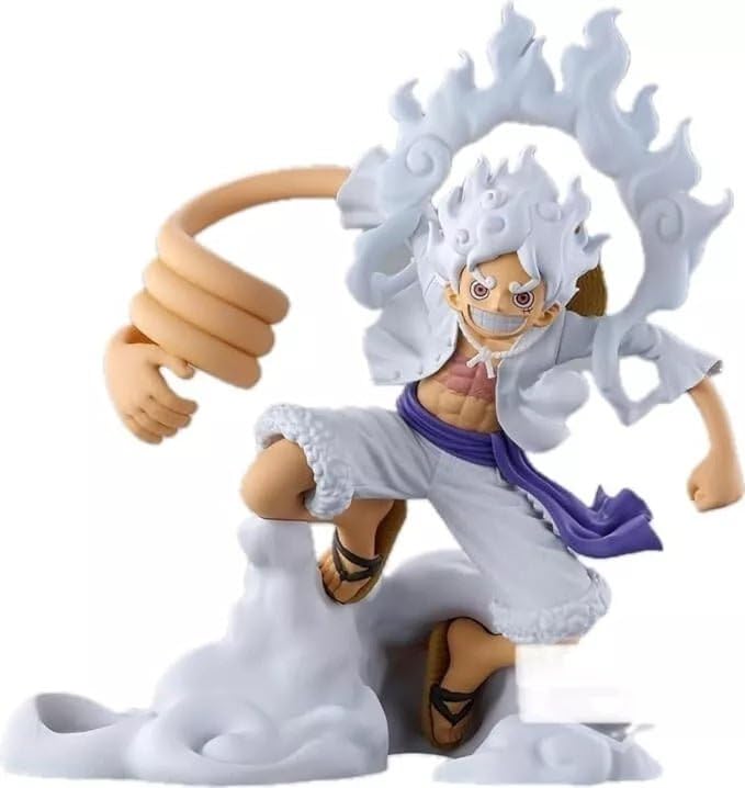 Banpresto One Piece FigLife! Monkey D. Luffy Gear 5 Volume 1 One Piece Daughter! Vol.1 Luffy Gear 5, Figure 12 cm