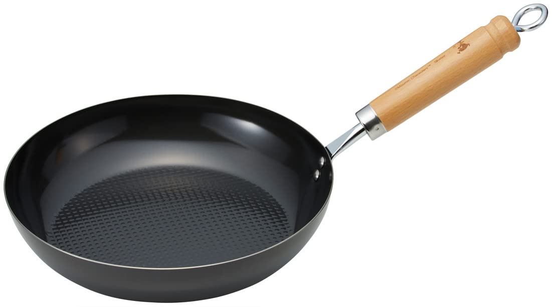 Skater IRFP20-A Moomin Iron Embossed Frying Pan, 9.4 inches (24 cm), Compatible with Gas Fire, Made in Japan