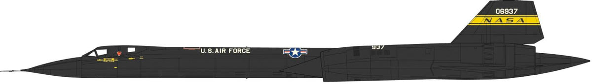 Hasegawa - 1/72 SR-71 Blackbird, NASA 1971 - Plastic Model Making - Scale: 1:72