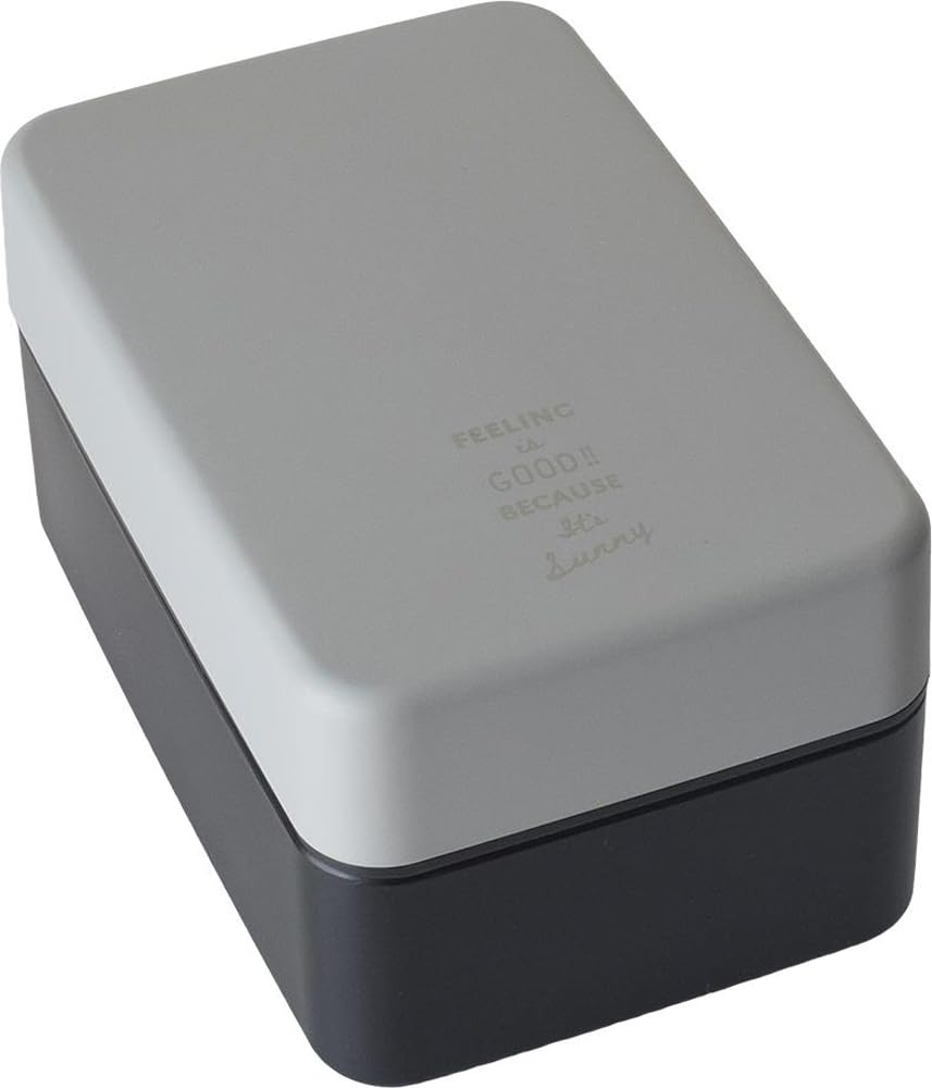 ビランク(Bilanc) Feeling is GOOD 033 2-Tier Lunch Box, Gray