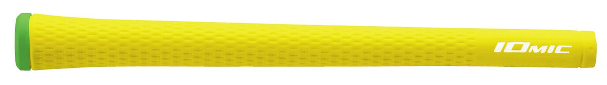 IOMIC Golf Grip Sticky1.8 Standard M60 with Backline Lemon Yellow Sticky Grip Series Base: Lemon Yellow End: Green M60