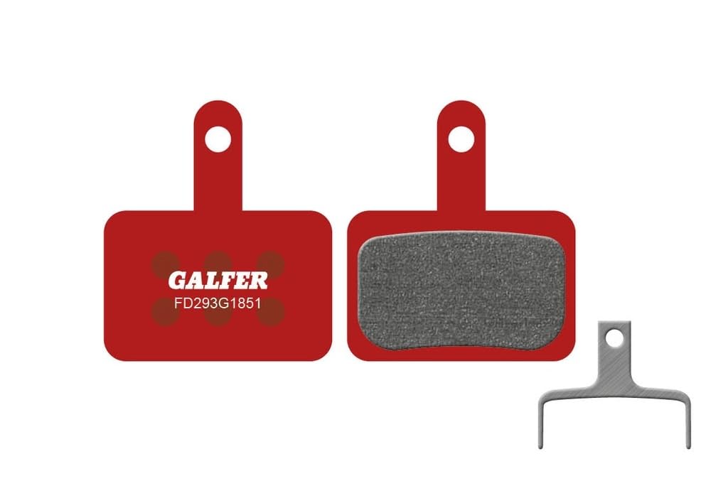 SHIMANO FD293 - Brake Pads, red