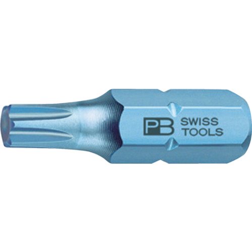 PB Swiss Tools 1/4" PrecisionBit with nanocoating for Torx Screws, Size T8