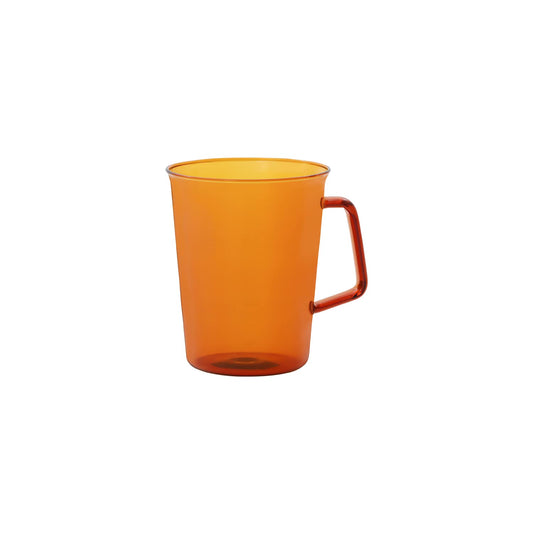 KINTO CAST AMBER 21459 Mug, 15.2 fl oz (430 ml), Heat Resistant Glass, Microwave and Dishwasher Safe