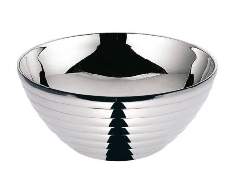 三宝産業 Sanho Sangyo PSLL503 Salad Ball/Line (Double), 6.7 inches (17 cm), Double Hollow Construction, 18-8 Stainless Steel, China