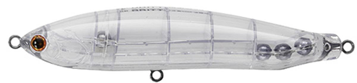 TackleHouse CBP120 Pencil Bait, Contact, 4.7 inches (120 mm), 1.2 oz (33 g), Clear #22