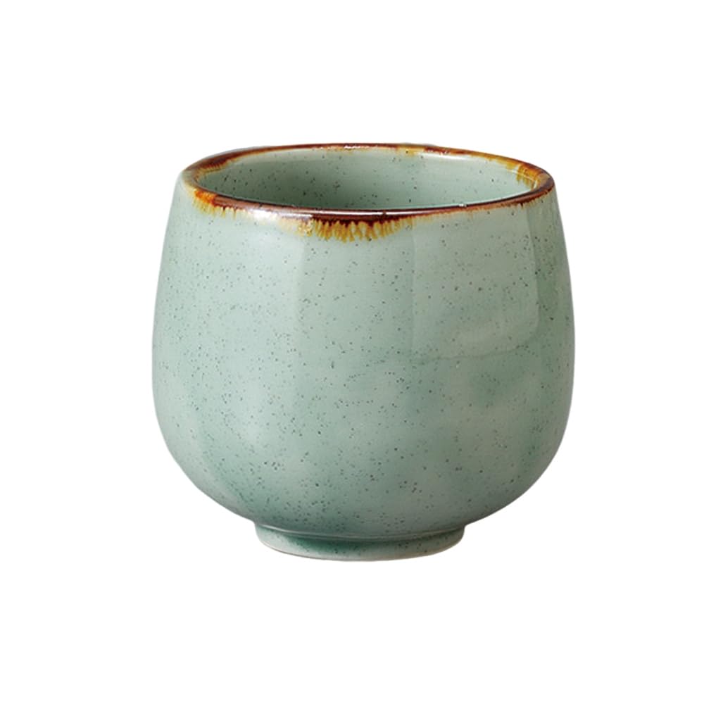 Ale-net Teacup Sencha Bowl, 2.4 x 2.7 x 2.4 inches (6.2 x 6.9 x 6.2 cm), 5.3 fl oz (150 cc), Shibukusaguchi Tea Ryu Tamama Sencha, Dishwasher Safe, Microwave Safe, Mino Ware, Made in Japan