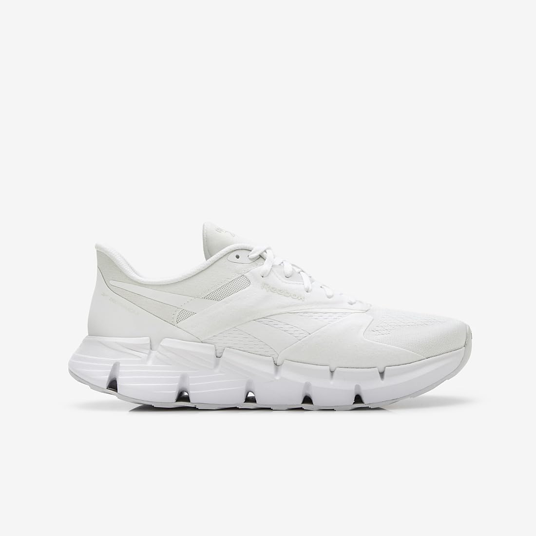 Reebok Unisex's Zig Dynamica 5 Sneaker, Ftwwht Ftwwht Purgry, US:5