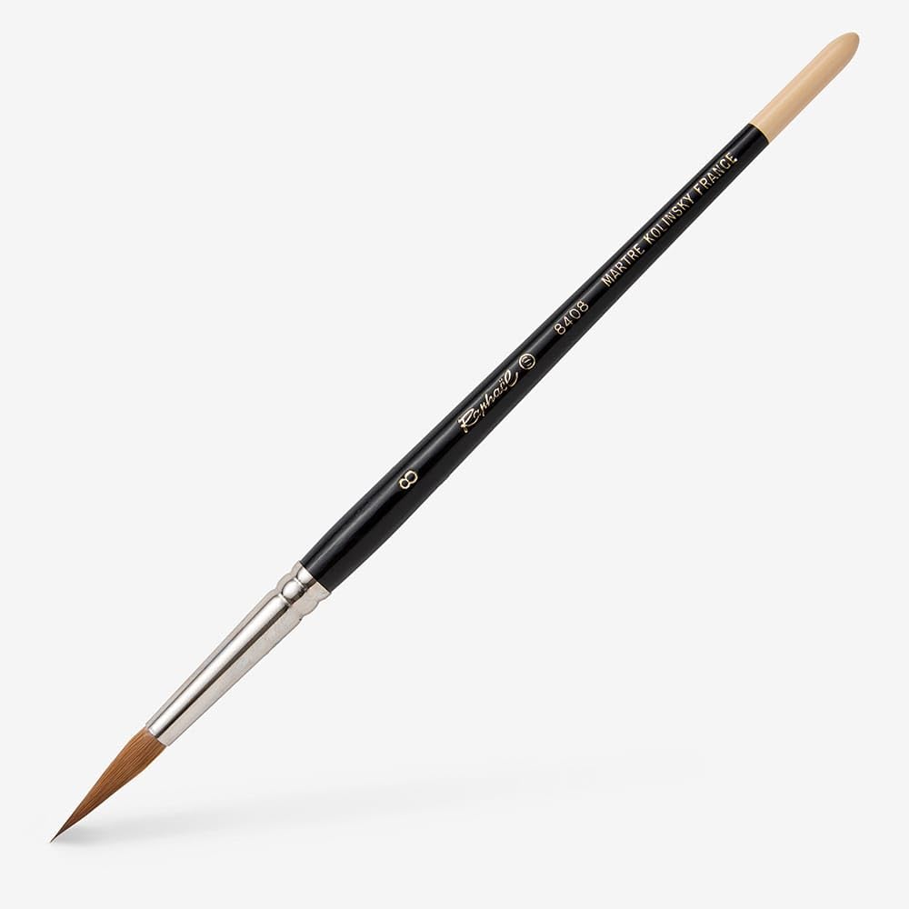 Raphael 8408 Kolinsky Round No. 8