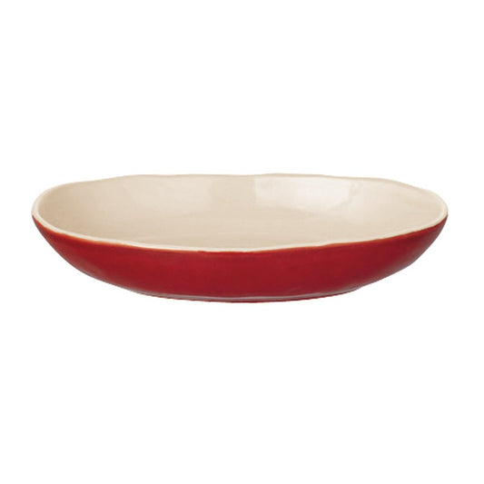 Kinto 34336 Hokkuri Curry Dish, Red