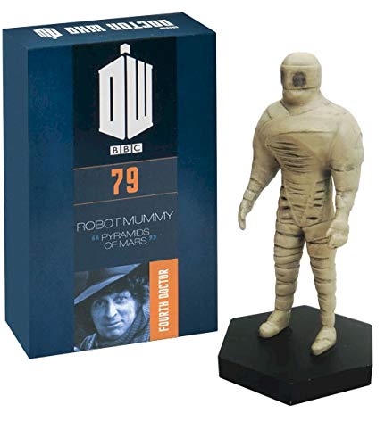 Doctor Who Figurine Robot Mummy From The Pyramid Of Mars Hand Painted 1:21 Scale Collector Boxed Model Figure #79