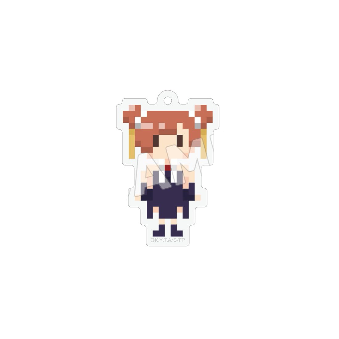 Farewell's Free Lens Dot Illustration Keychain Holder ver.2 by Across