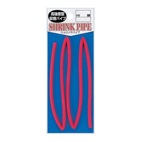 Toho Sangyo Shrink Pipe Red 9.5mm