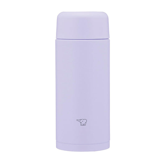 Zojirushi Mahobin SM-MS25-VM Stainless Steel Mug Water Bottle, 8.5 fl oz (250 ml), Screw Type, Dishwasher Safe, Seamless Tub, Only 2 Cleaning Points, Lilac Purple