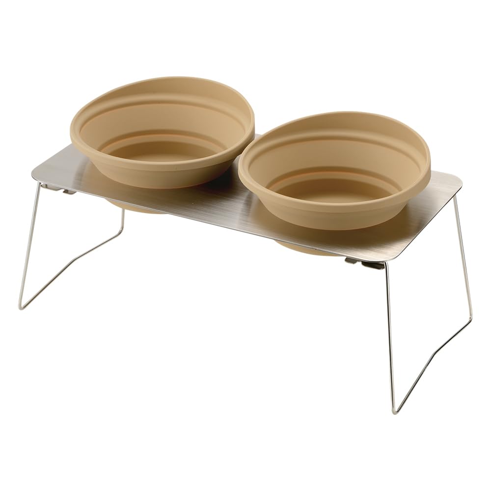 リッチェル Richell Marktus Portable Dish Stand, Large, Beige